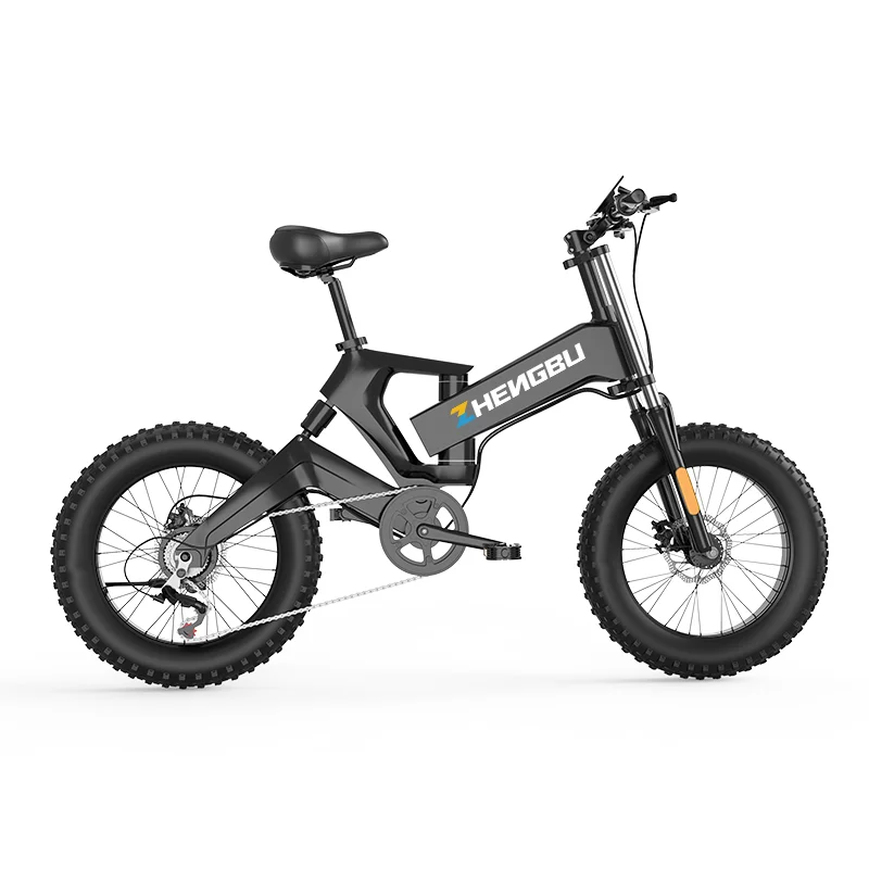  New Full Suspension Fashion Fat Tyre Small Folding electric bike 1000 w Electric Bike Bicycle