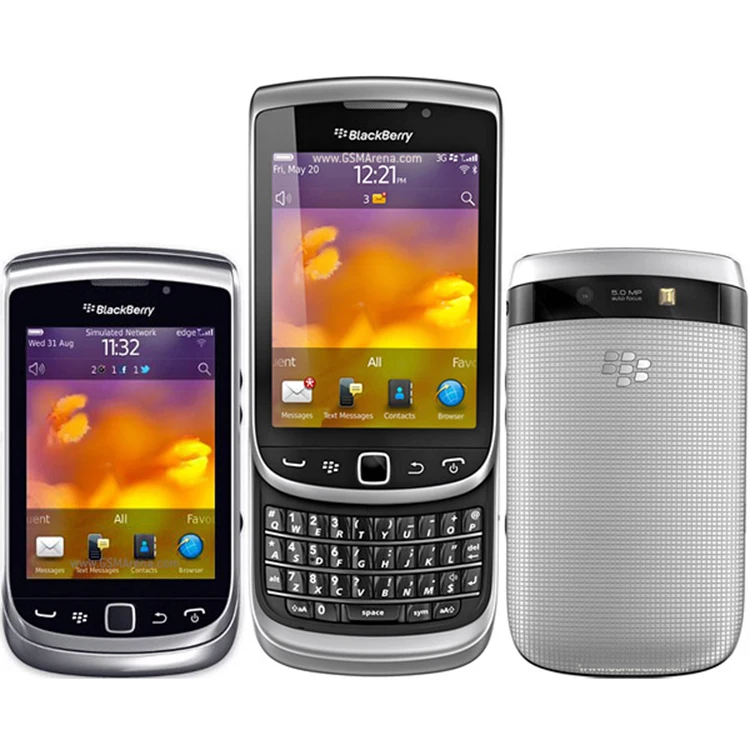 Разблокированный оригинальный Восстановленный мобильный телефон 9810 Telefonos для BlackBerry Torch 9810