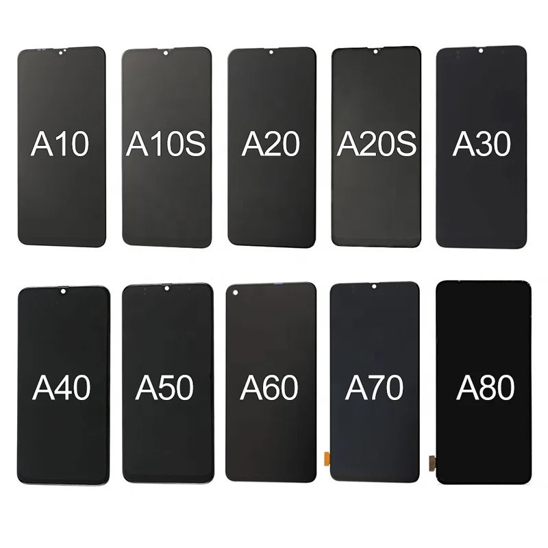 Сменные ЖК-дисплеи для Samsung Galaxy A01 Core A02 A02s A03 A03s A5 2017 A6 2018 A6s A7 2016 Оригинальный сенсорный ЖК-дисплей