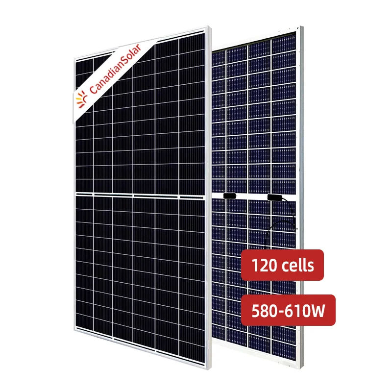 Canadian Solar Panels Solar Cell 580W 600W photovoltaic panel Pannelli Solarie solarpanel pv panel