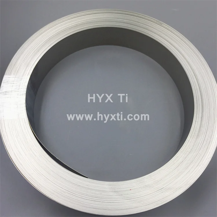 Hot sell natural colour ASTM B265 Standard Titanium Strip or Titanium Foil