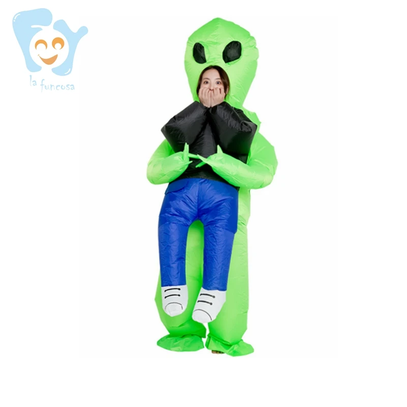 Unisex Adults Halloween Inflatable Alien Costumes