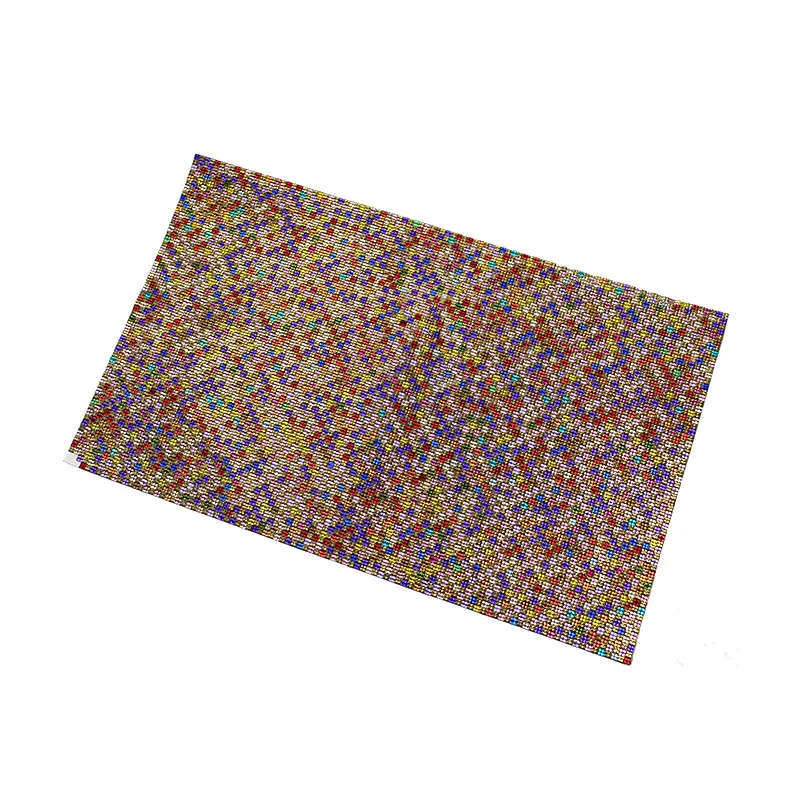 Wholesale Ceramic Glass Adhesive Rhinestone Sheets Hotfix Rhinestones Sticker Accessory