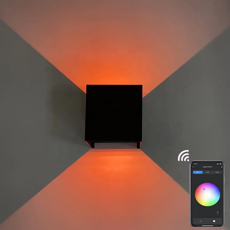 Умная Светодиодная лампа Tuya с Wi-Fi и регулировкой яркости уличный водонепроницаемый светильник поддержкой Alexa Google Home 10 Вт 110 В переменного тока
