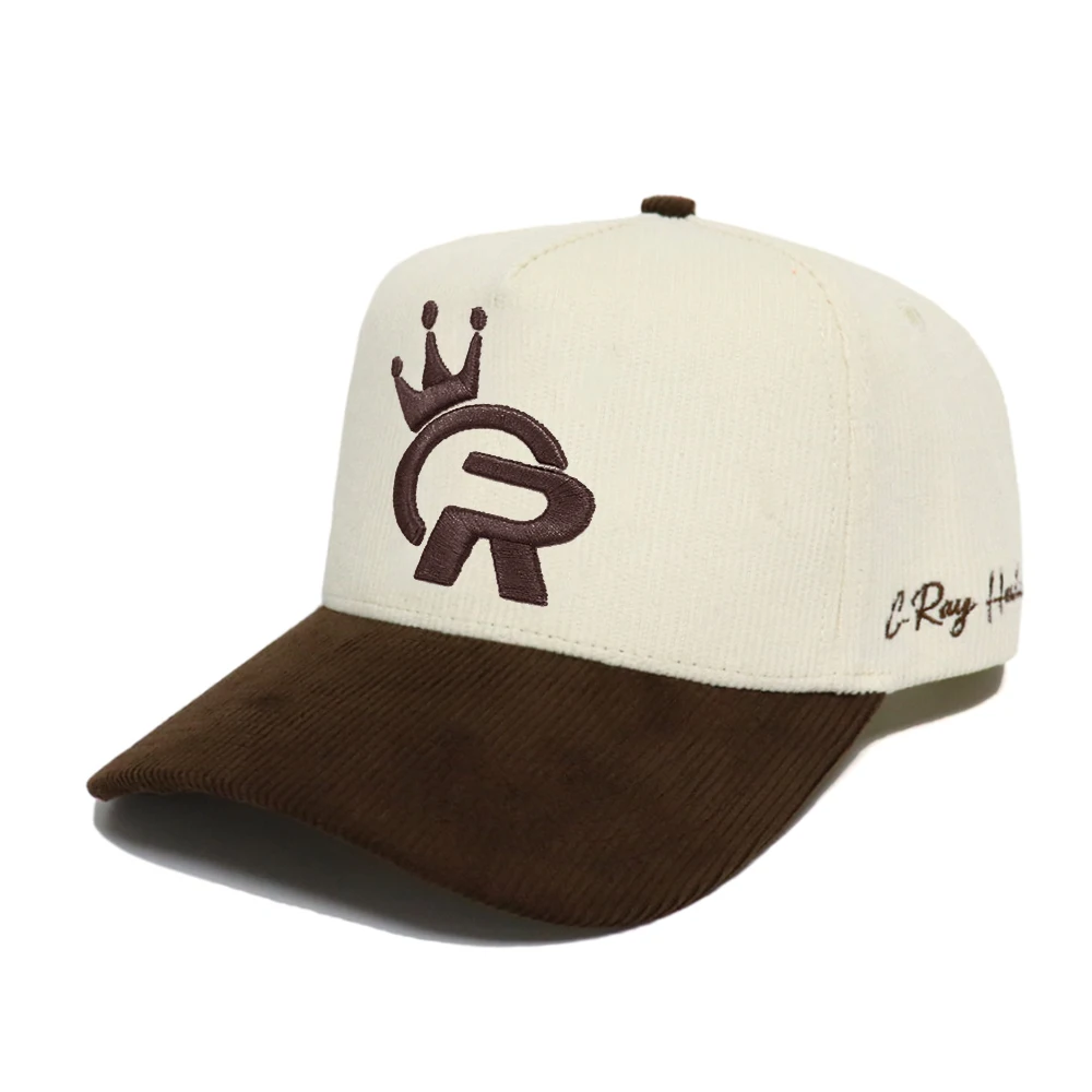 Factory Price 3D and Flat Embroidery Hats American Basketball Sports Teams Brands Corduroy Fabric caps for Men And Women