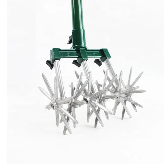 2020 New Long Handle Erognomic Grip Manual Jardin Garten Garden Rotary Cultivator