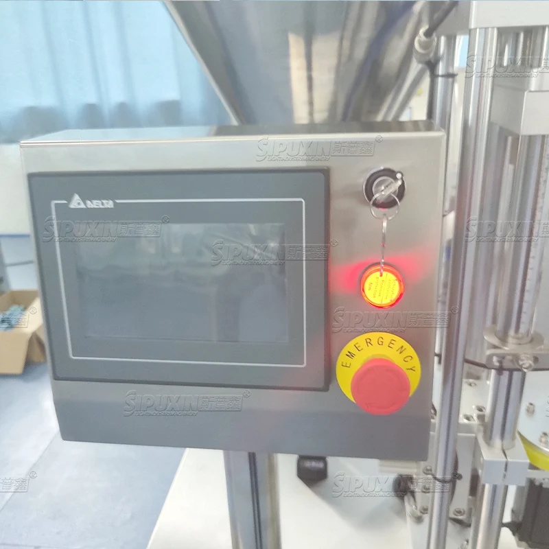 Semi Automatic Aluminum Ointment Tube Filler Tube Filling and Sealing Machine