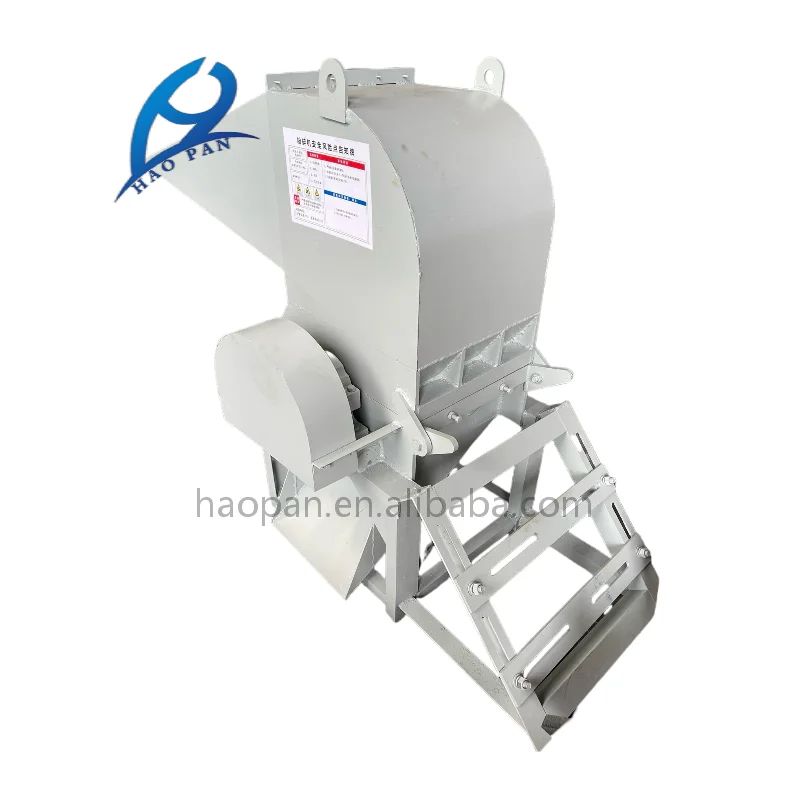 Пластиковая дробилка для гранулятора hdpe HAOPAN800 с баком хранения