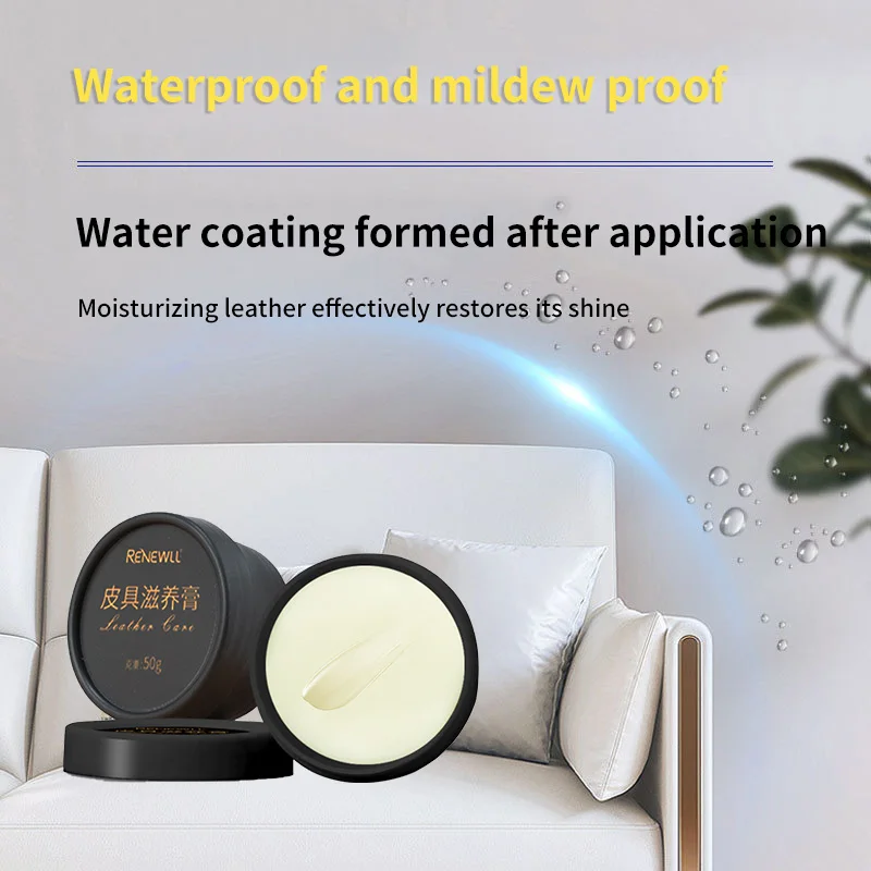Best Selling Customized Shoe Cream Eco-Friendly Organic Gel Waterless Mink Oil for Leather Care Private Label