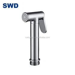 Swd  Bidet Sprayer Water Sprayer Head Sus Stainless Steel Hand Held Muslim Shower 304 Shattaf