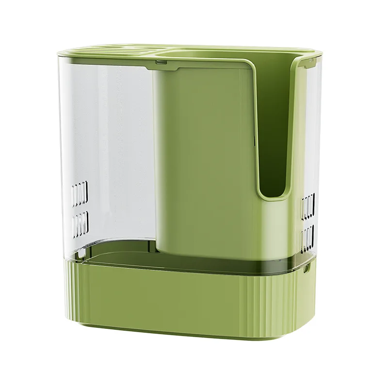 New Kitchen Knife Holder Multi-function Cutter and Cutlery Drainer Rack PP Space Saving Kitchen Utensil Organizer Rack Carton 20