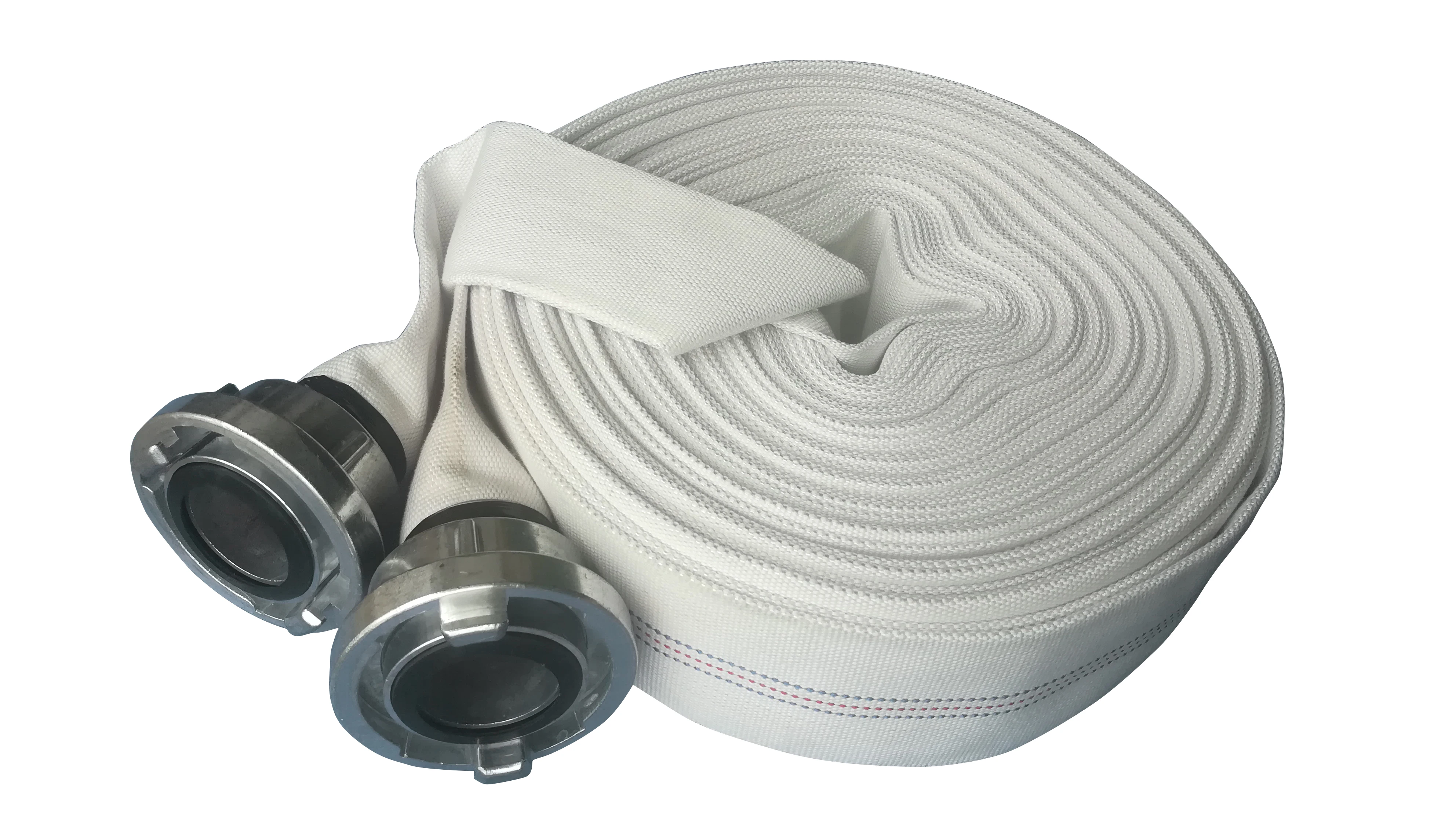 Fire Extinguisher Suppliers Canvas Fabric Water Pump Discharge Fire Hose Hoses 1 1.5 2 Inch Soft Flexible All Size