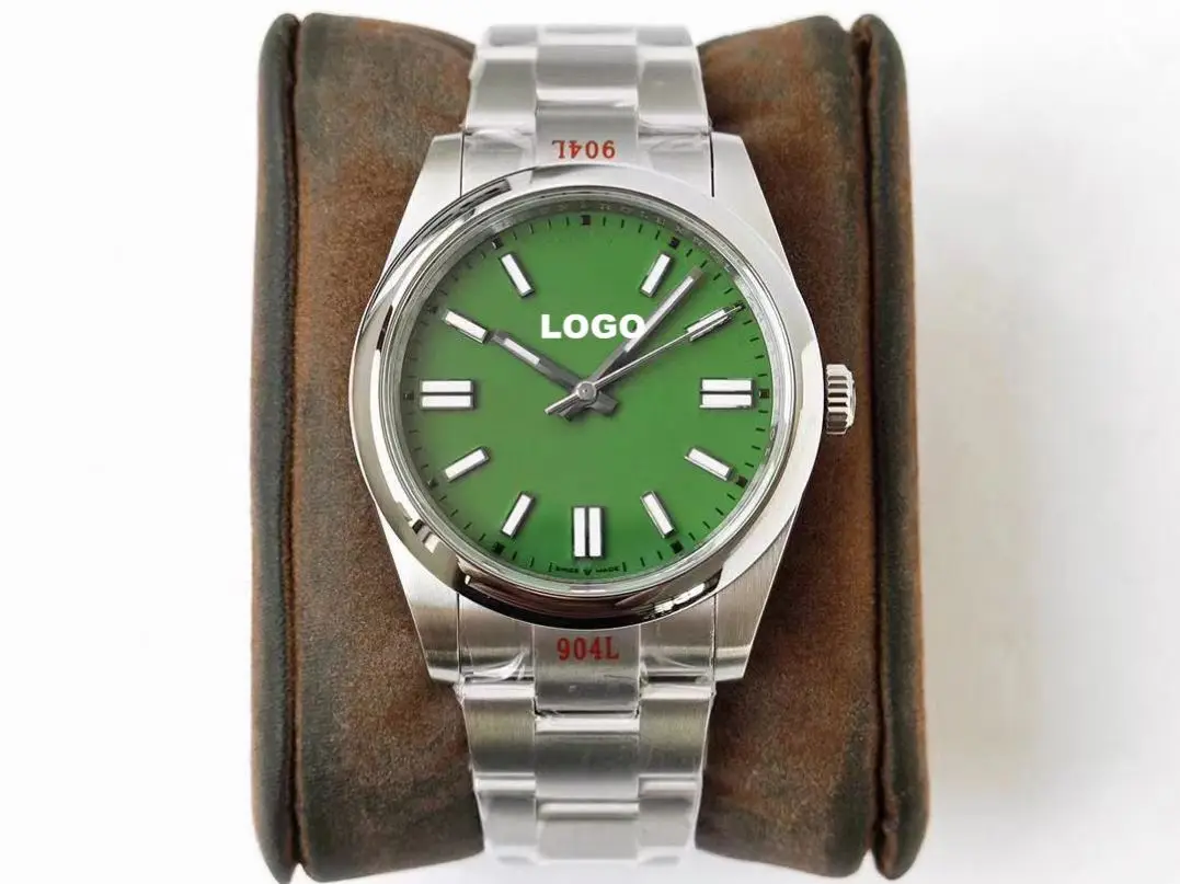 
3A New diving Luminous GM factory 904L steel ETA 3230 movement 41mm 124300 Luxury brand rollexables watch 