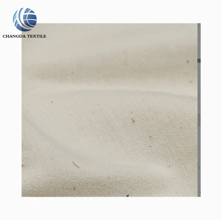 T/C 90/10 21*21 108*58 3/1 195GSM TC Blended Greige Twill Fabric Cotton Light Cotton Gulf Galabiyat Roll Textile