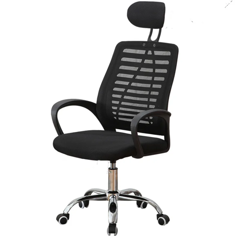 Chaises de bureau Sillas de oficina classic global black high back mesh office chairs with headrest