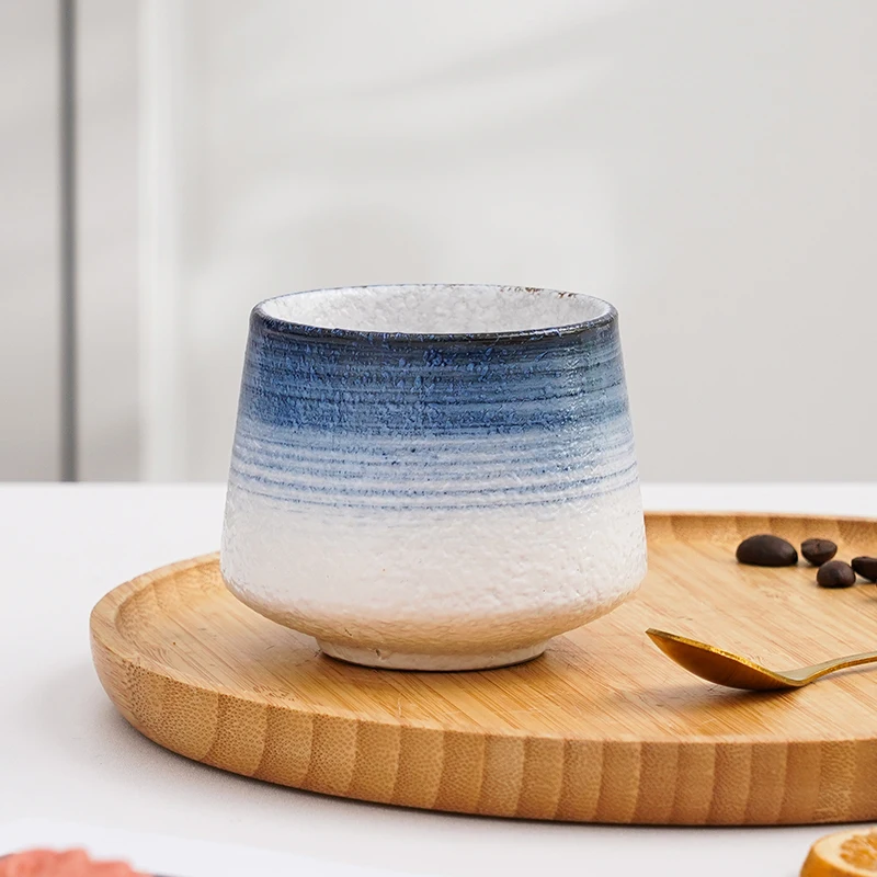 Factory Price Europe Modern Colorful Pottery Matcha Tea Mug Ceramic Tea Mug Coffee Cup Set