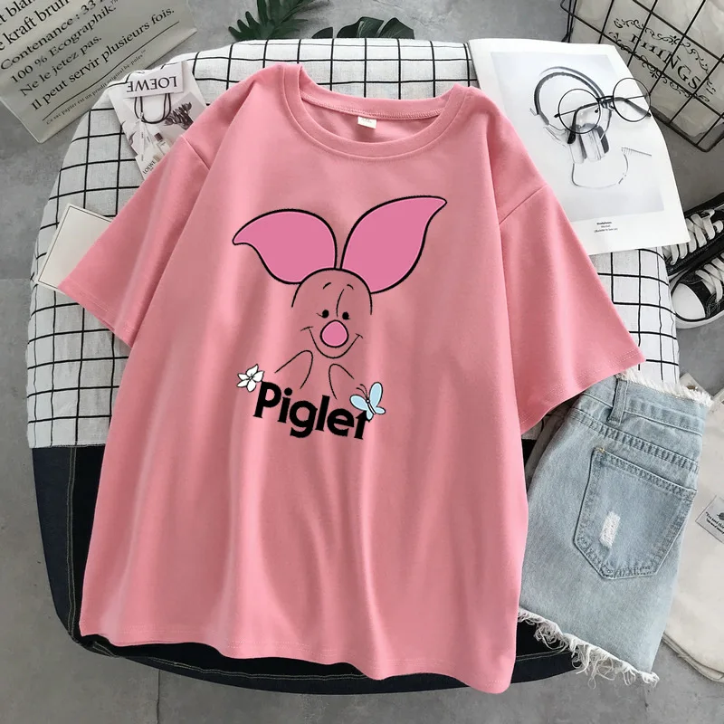 One Piece Boys Girls Adults Quick Dry Short-sleeve T-shirt Summer Clothing Cute Cartoon Animals Printing And Dyeing Breathable