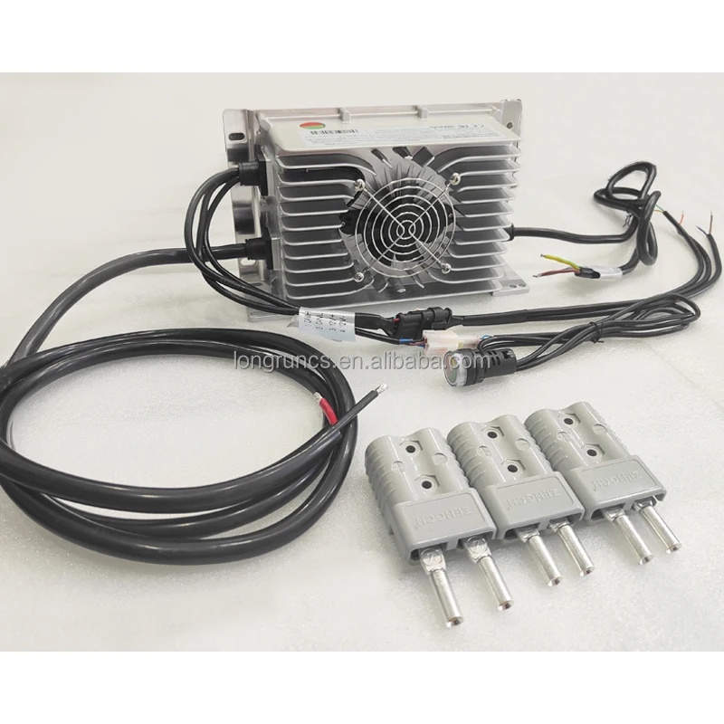 Longrun 48V-25A LiFePO4 16S 15s Lifepo4 Charger IP67 Waterproof Charger for Robots