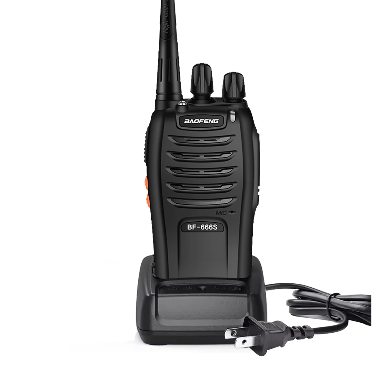 Baofeng BF-666S DMR Walkie Talkie Long Ran VHF UHF Mobile Communication Transmitter FM Radio Handheld Mobile Device