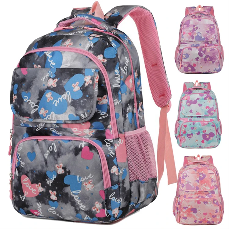 China custom lightweight ripstop nylon waterproof school bags backpack girls
