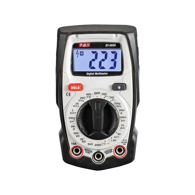 DT-660B digital multimeter high-precision full range protection AC and DC voltage and current test
