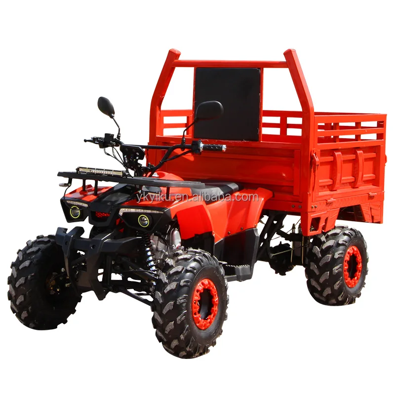UTV 125cc 150CC cheap commercial Displacement cargo ATV UTV 4x4 adult motorcycle trucks tricycle utv Quad bike