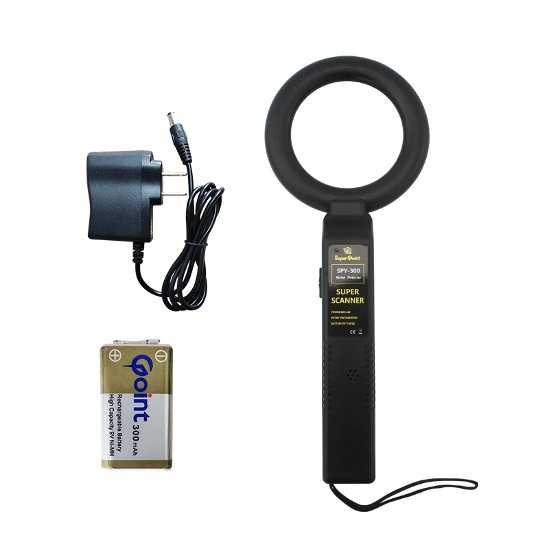 Metal Detector Handheld Alarm High Sensitivity Metal Scanner Security Checker Pinpointer Search Coil Metal Detect Tool