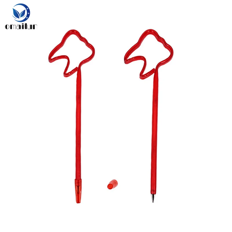 Dental gift tooth shape creative ballpoint pen, promotional plastic ball pen