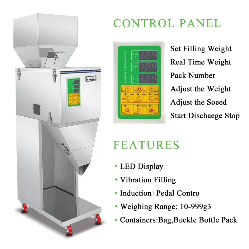 Trending Products Electric Granule Capsule Sachet Spice granule Powder Weighing Semi Auto Filling Machine Powder