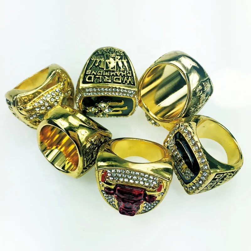 Different Styles of  Bulls Championship Rings basketball championship rings and wholesale custom rings