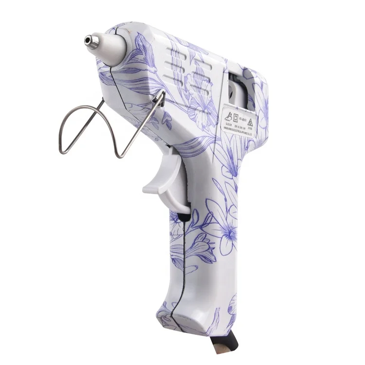 10W power mini glue gun heat capacity fast preheating hot melt diy  glue gun with glue stick