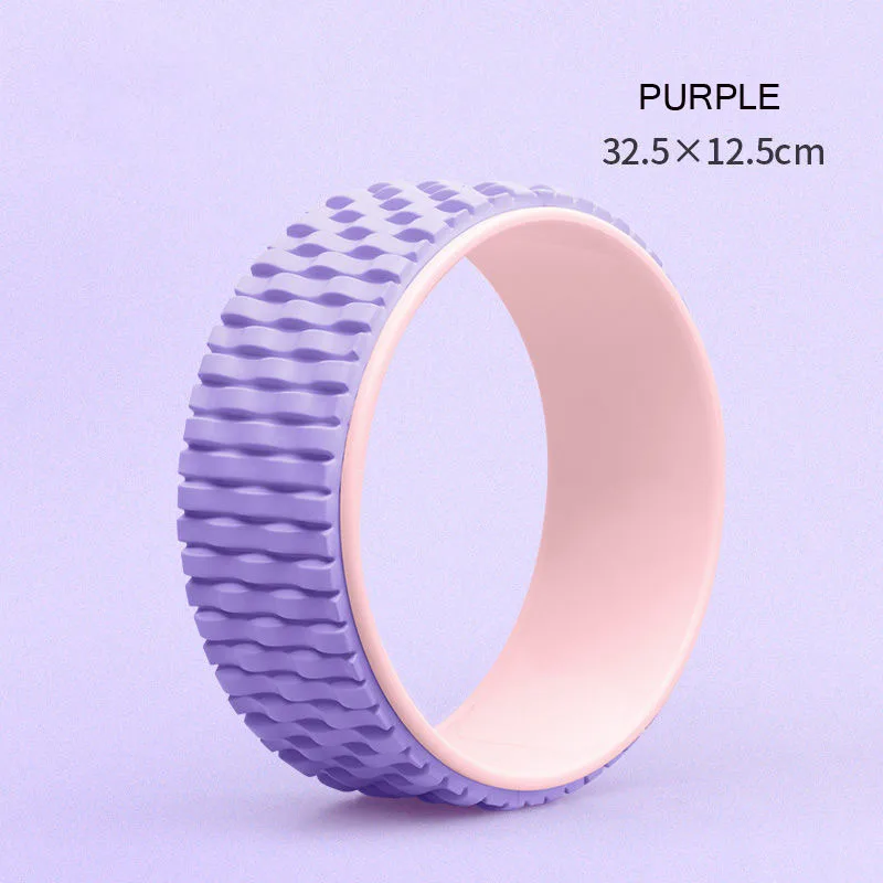 Hot sale  Yoga Wheel  Factory Direct Sale Custom High Density TPE Strongest & Most Comfortable Yoga Wheel