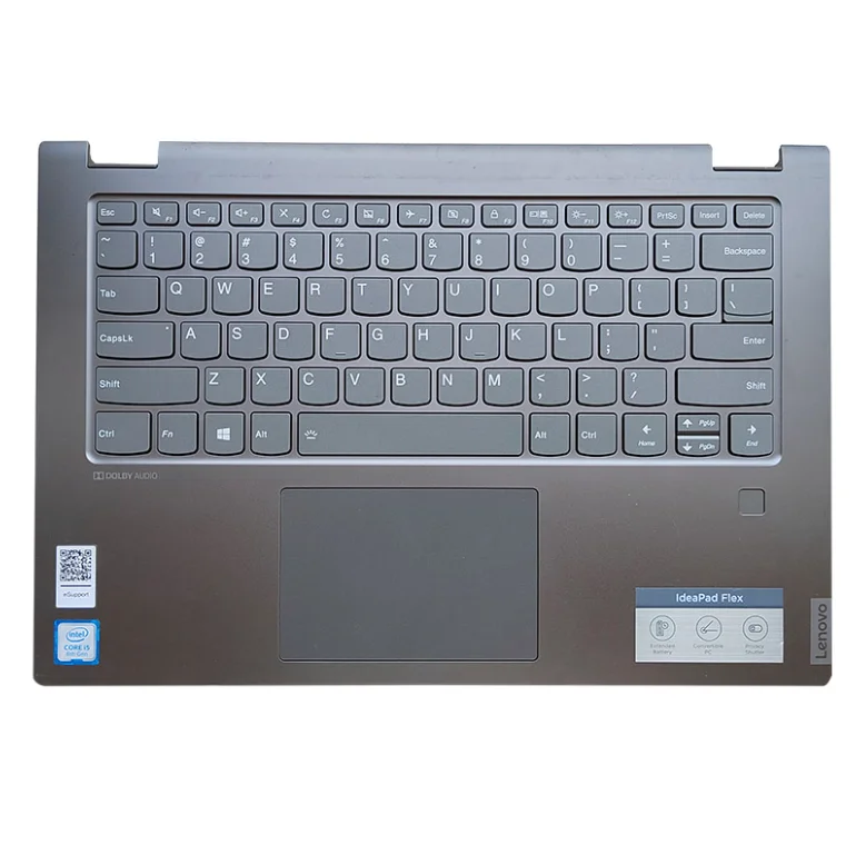 FLEX-14API 81SS 15.36V Palmrest TouchPad W/Keyboard 5CB0S17318