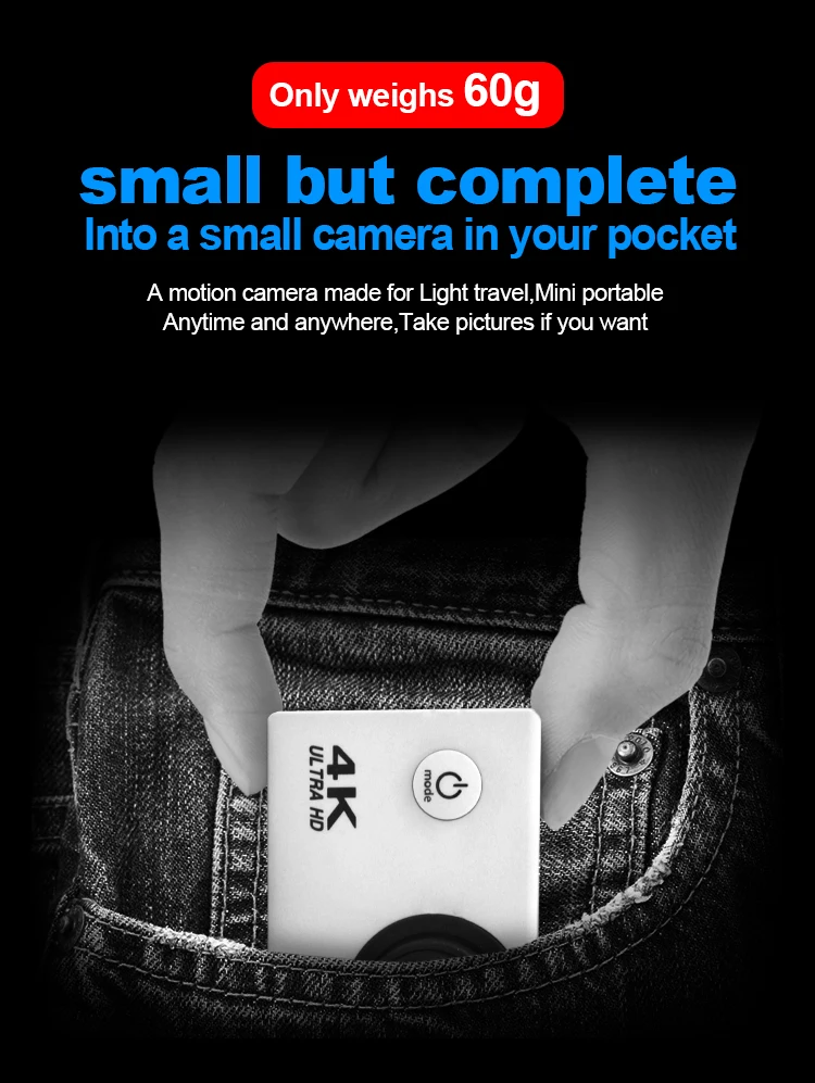 New 30m  Waterproof Wifi  4k Full Hd Video  Underwater   Action sports cameras Helmet Camera Waterproof Action Camera