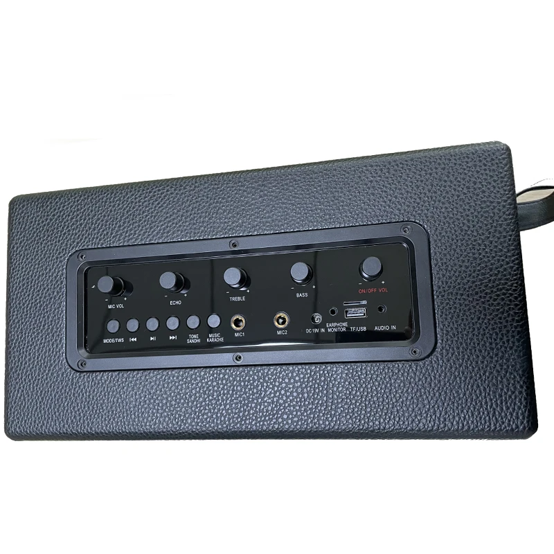 High Quality Portable Party Box Dj Outdoor Wireless Karaoke Speaker With Mic
