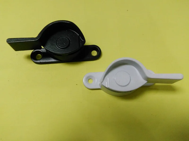 High Quality Modern Crescent Design Safety Window Lock for Building 	Zinc alloy and Plastic for Apartment Windows and Doors