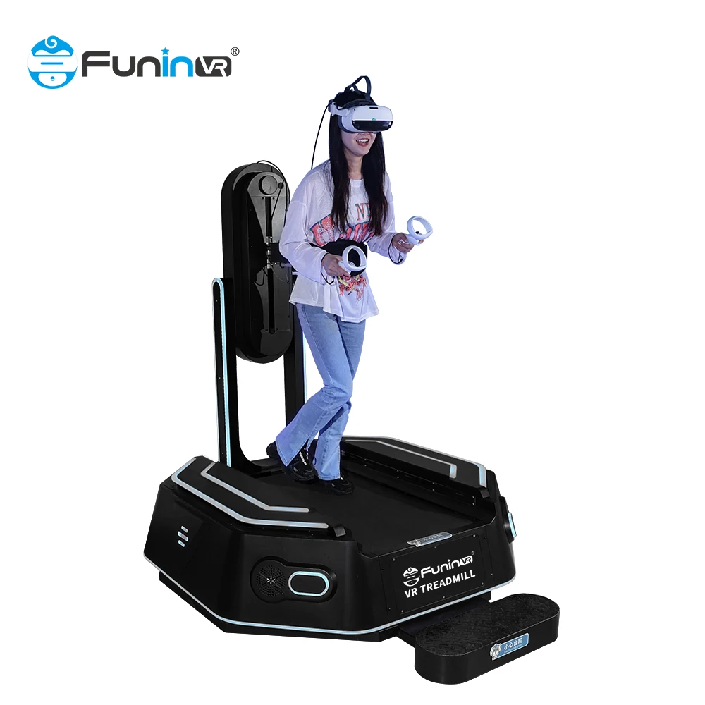 Портативный спортивный моторизованный 1Vr матричный симулятор ходьбы беговые дорожки 9d бег VR машина для домашней Стрельбы Симулятор игры