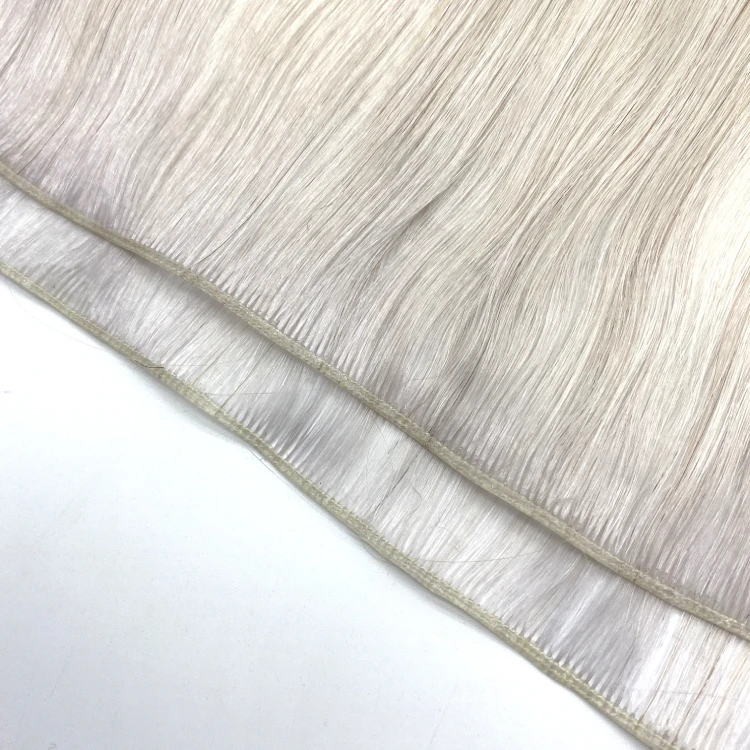 High Quality New Hand tied weft hair extension Genius Weft Can Be Cut Human Hair Flat Genius Weft Hair Extensions
