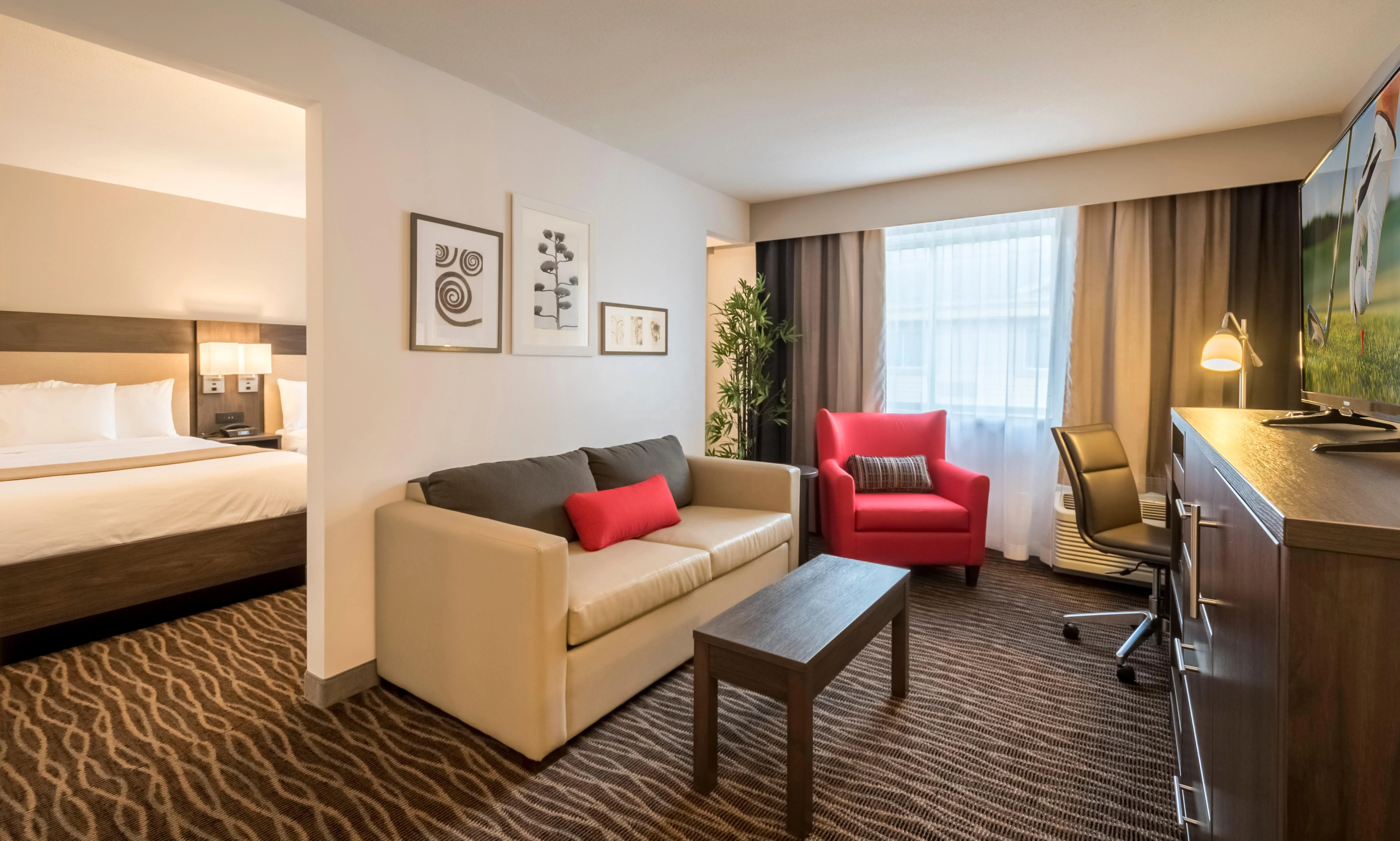 2024 Modern Country Inn & Suites Hotel Bedroom Furniture With Wooden Hotel Furniture
