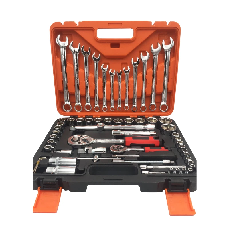 61pcs Socket Wrench Set Car Motorcycle Repair Tool Kit Ratchet Torque Wrench Combo Tool sets