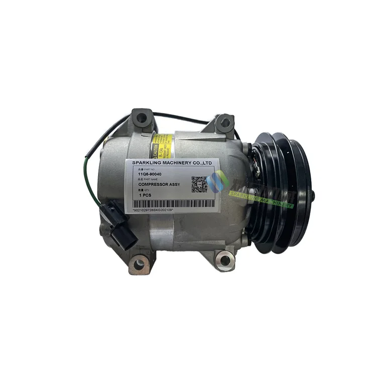 SKGM 11Q6-90040 R140W-7 R110-7 R1200-9 Excavator Spare Parts 11Q6-90040 COMPRESSOR