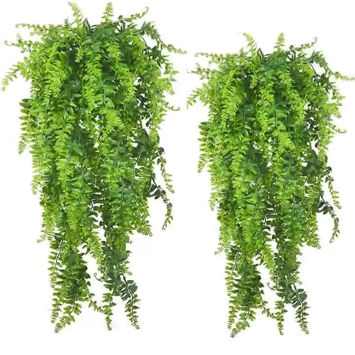 Simulated Persian leaf wall hanging Persian rattan for home fake leaves simulated plants green plants decorative plastics plants