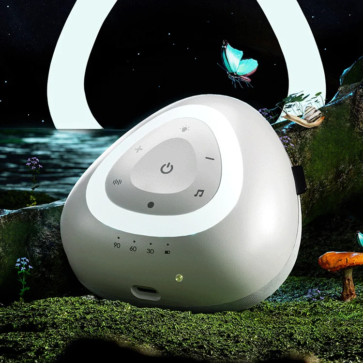 Беспроводное подключение, 10 видов белого шума с таймером, градиентная светодиодная подсветка, Usb зарядка, многофункциональная машина с белым шумом