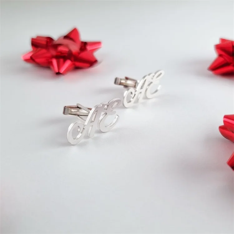 custom personalized enamel men suit cufflinks-87