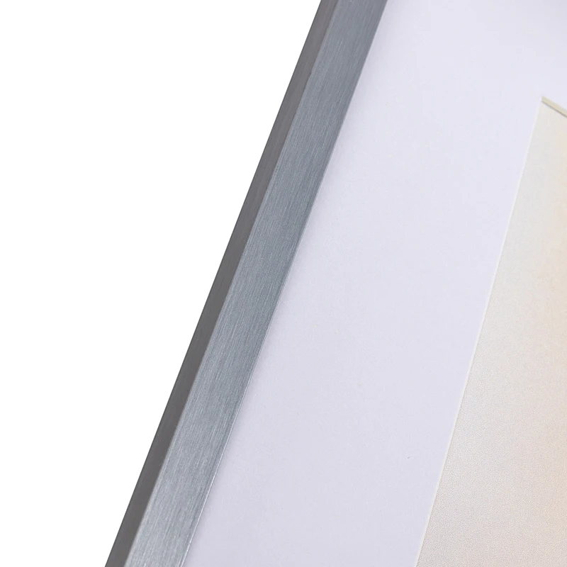 Customized Aluminum Silver Snap Frame/Aluminum Photo Frame Profile/Aluminum Metal Photo Frame