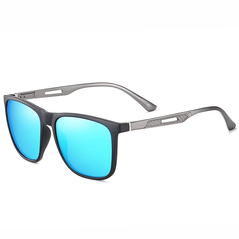 Wholesale Hollowing-Out Branded Eyewear Square Sports Sunglasses Mens  outdoor men womens  Uv 400 Protection Sun Glasses