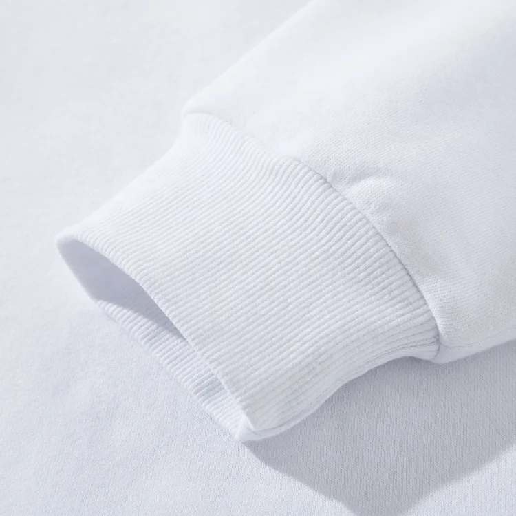 Luxury Blank Hoodie Custom Logo High Quality Plain Wholesale Hoodies Without Hem Ribbing