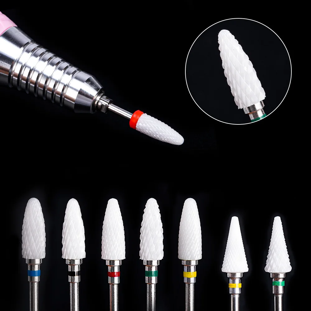High Quality Cuticle 3/32' (2.35mm) Professional E File Nail Drill Bit Machine Ceramic Nail Drill Bits