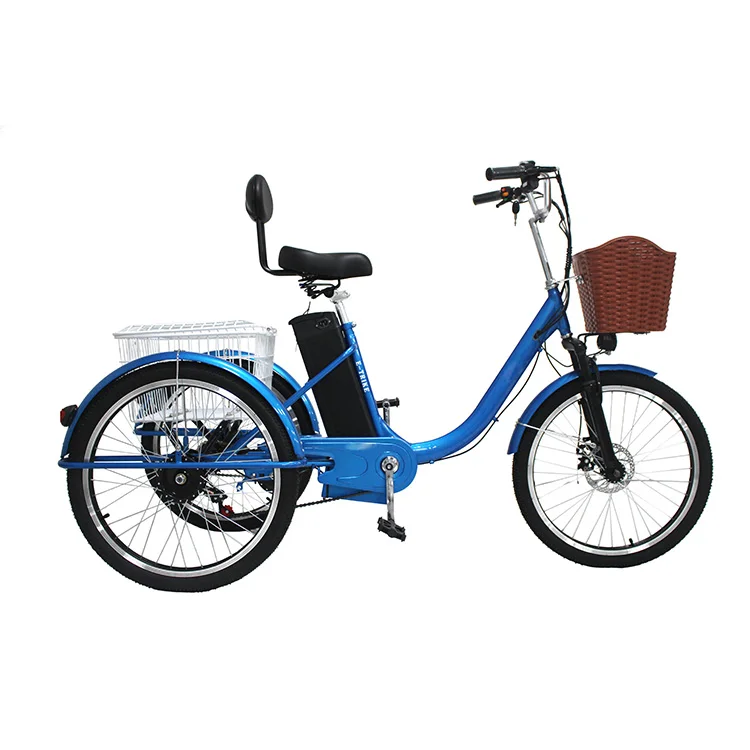 Tricycle Bike Adult 26 Inch Single Speed Cargo with Front Loading