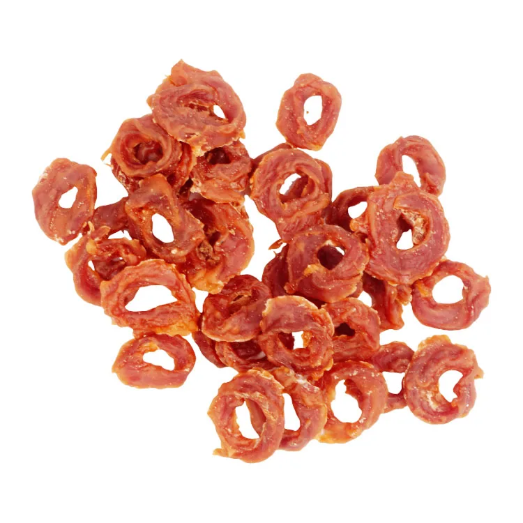 Freeze-dried Duck Snacks Pet Food Dried Duck Ring Meat Treats Freeze-dried Duck Food